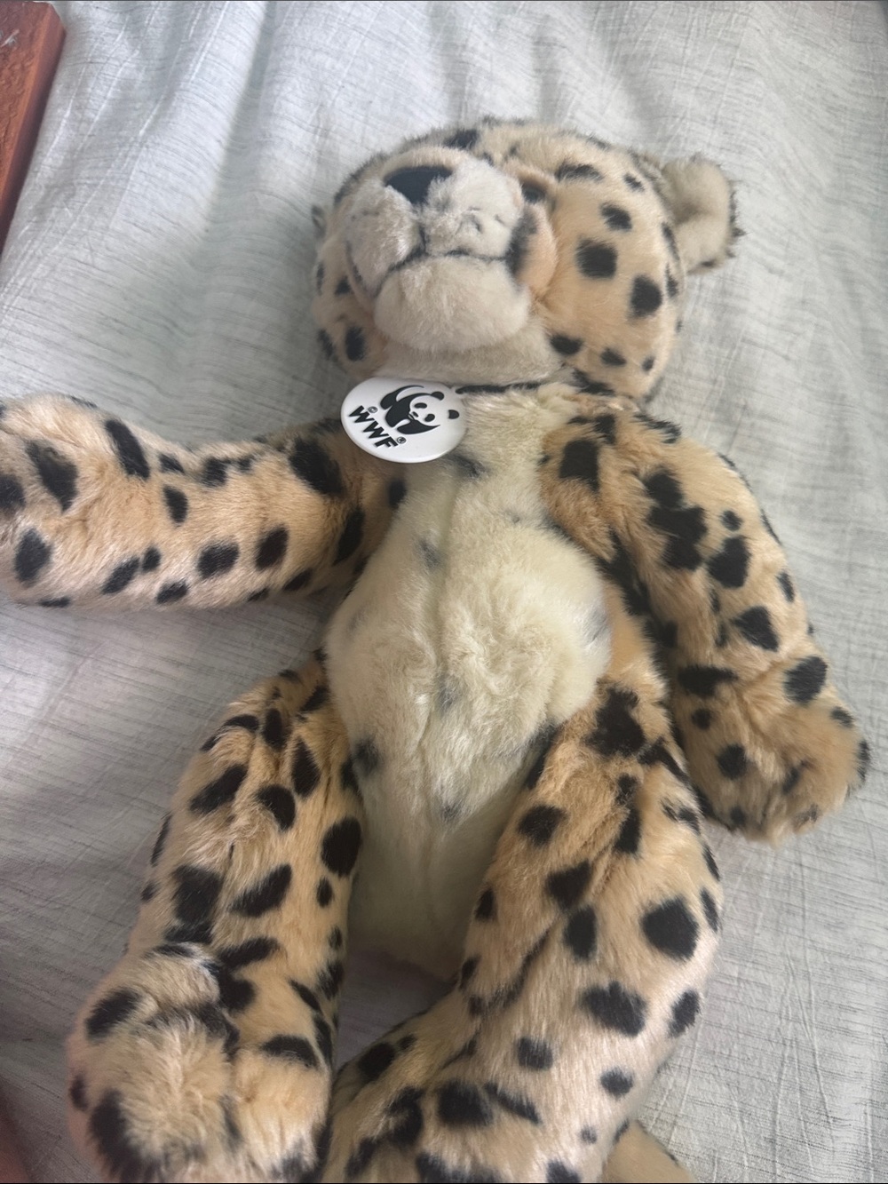 Build-A-Bear Leopard Plush - Tan and Black